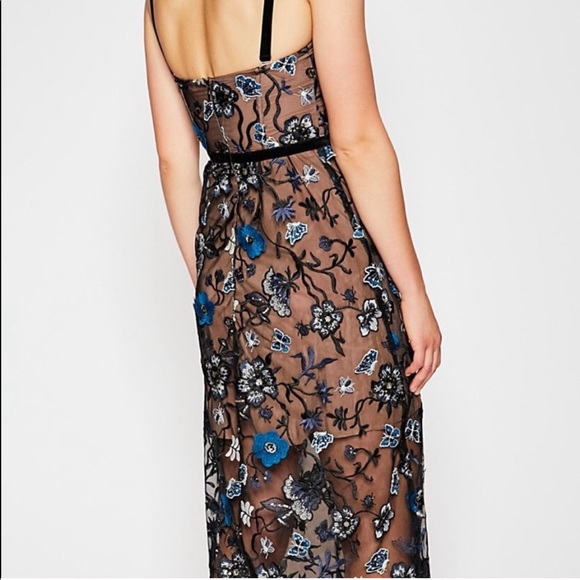 For Love And Lemons Beatrice Strappy Maxi Dress - Picture 5 of 8